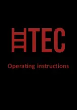 TEC KME 1020 Operating Instructions Manual preview