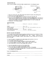 Предварительный просмотр 70 страницы TEC MA-191 Owner'S Manual