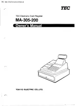 TEC MA-305-200 Owner'S Manual preview