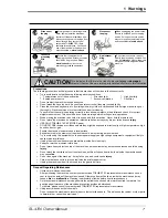 Preview for 7 page of TEC SL-4700 series Owner'S Manual