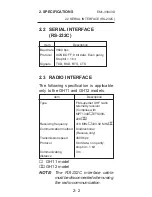 Предварительный просмотр 17 страницы TEC TEC B-210 SERIES Owner'S Manual