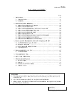 Предварительный просмотр 3 страницы TEC TEC B-670 SERIES Maintenance Manual