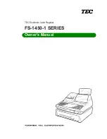 Предварительный просмотр 1 страницы TEC TEC FS-1450 Owner'S Manual