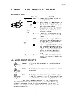 Предварительный просмотр 10 страницы TEC TEC FS-1450 Owner'S Manual