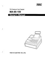 TEC TEC MA-85 Owner'S Manual предпросмотр