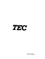 Preview for 30 page of TEC TEC SL57 SERIES Owner'S Manual