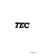 Preview for 51 page of TEC TEC SL59 SERIES Owner'S Manual