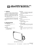 TEC TM-600 Service Manual preview