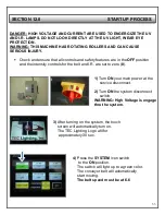 Preview for 33 page of TEC TRU UV Coater Operating And Safety Manual