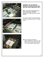 Preview for 41 page of TEC TRU UV Coater Operating And Safety Manual