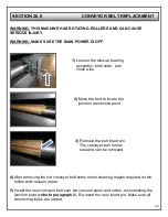 Preview for 64 page of TEC TRU UV Coater Operating And Safety Manual