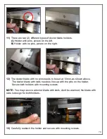 Preview for 70 page of TEC TRU UV Coater Operating And Safety Manual