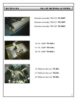 Preview for 75 page of TEC TRU UV Coater Operating And Safety Manual