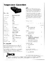 Preview for 5 page of teca 6-A0D0-0-000 Product Information Packet