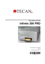 tecan Infinite 200 PRO Instructions For Use Manual preview