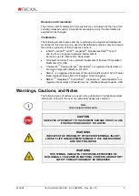 Preview for 3 page of tecan Infinite 200 PRO Instructions For Use Manual