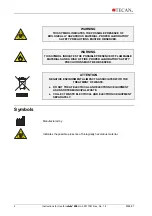 Preview for 4 page of tecan infinite 200 Instructions For Use Manual