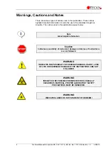 Preview for 4 page of tecan sunrise 6F Technical Manual