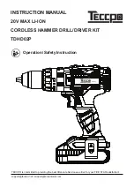 Teccpo TDHD02P Instruction Manual preview