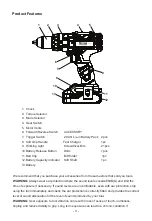 Предварительный просмотр 5 страницы Teccpo TDHD02P Instruction Manual