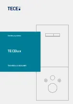 Предварительный просмотр 1 страницы TECE sen-Touch 9650002 Technical Manuallines