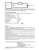 Preview for 4 page of Tecfluid ADI15 Instruction Manual