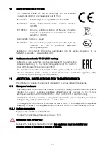 Предварительный просмотр 12 страницы Tecfluid CP CH420 Series Instruction Manual