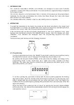 Предварительный просмотр 2 страницы Tecfluid CP420L Instruction Manual