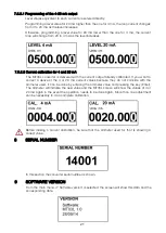 Предварительный просмотр 21 страницы Tecfluid MT03L Series Instruction Manual