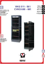 Tecfrigo CVKS 680 Installation And Use Manual предпросмотр