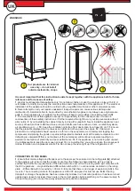 Предварительный просмотр 14 страницы Tecfrigo KHALIFA CIOCCOLATO Installation And Use Instruction