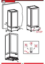 Предварительный просмотр 20 страницы Tecfrigo KHALIFA CIOCCOLATO Installation And Use Instruction