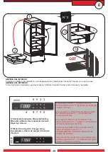 Preview for 29 page of Tecfrigo KHALIFA CIOCCOLATO Installation And Use Instruction