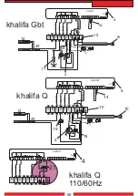 Предварительный просмотр 50 страницы Tecfrigo KHALIFA CIOCCOLATO Installation And Use Instruction