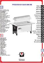 Preview for 1 page of Tecfrigo PROXIMA M Installation And Use Manual