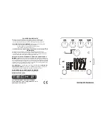 Tech 21 BOOST BASS FUZZ Owner'S Manual preview