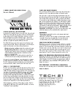 Tech 21 Killer Wail Owner'S Manual preview