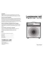 Preview for 1 page of Tech 21 Landmark 120 Owner'S Manual