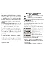 Preview for 2 page of Tech 21 Power Engine 300 Owner'S Manual