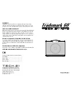 Tech 21 Trademark 60 Owner'S Manual preview