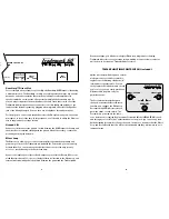 Preview for 5 page of Tech 21 Trademark 60 Owner'S Manual