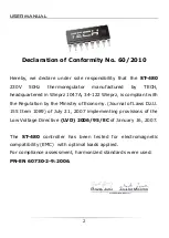 Preview for 2 page of Tech Controllers EL480zPID User Manual