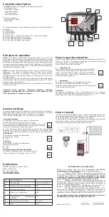 Preview for 2 page of Tech Controllers EU-21 User Manual