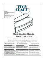 Preview for 1 page of Tech Craft BW25125B Assembly Instruction