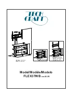 Tech Craft FLEX37WB Assembly Instructions Manual предпросмотр