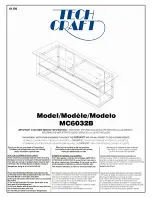 Preview for 1 page of Tech Craft MC6032B Assembly Instructions