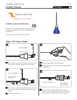 Предварительный просмотр 1 страницы Tech Lighting 700FJTRPN_ Installation Instructions