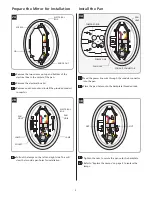 Предварительный просмотр 2 страницы Tech Lighting Bath Tigris 700BCTIGOS26 CF Series Installation Instructions