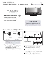 Tech Lighting ELEMENT E4-L A Series Installation Instructions Manual preview