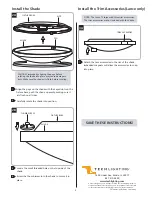 Preview for 2 page of Tech Lighting Vance 700FMVNC13 Installation Instructions